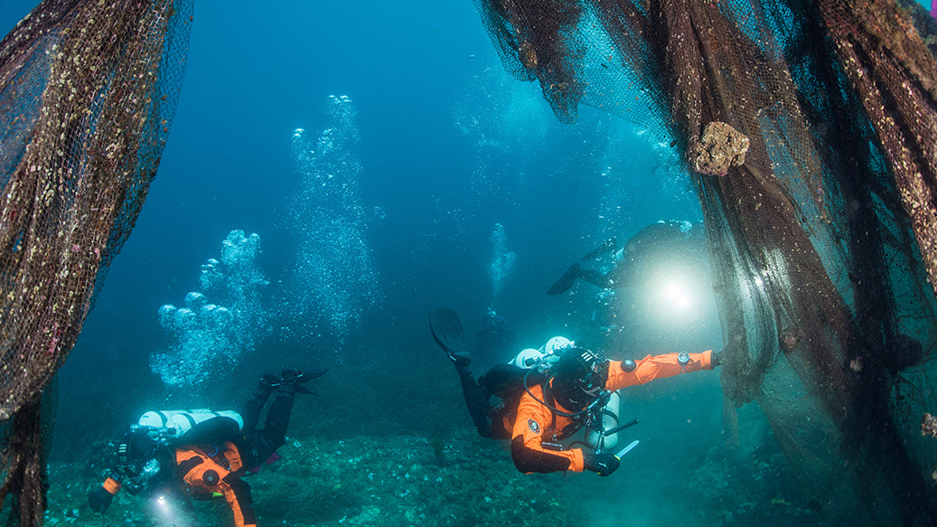 Le combat de l'association Ghostdiving.org contre les filets fantômes
