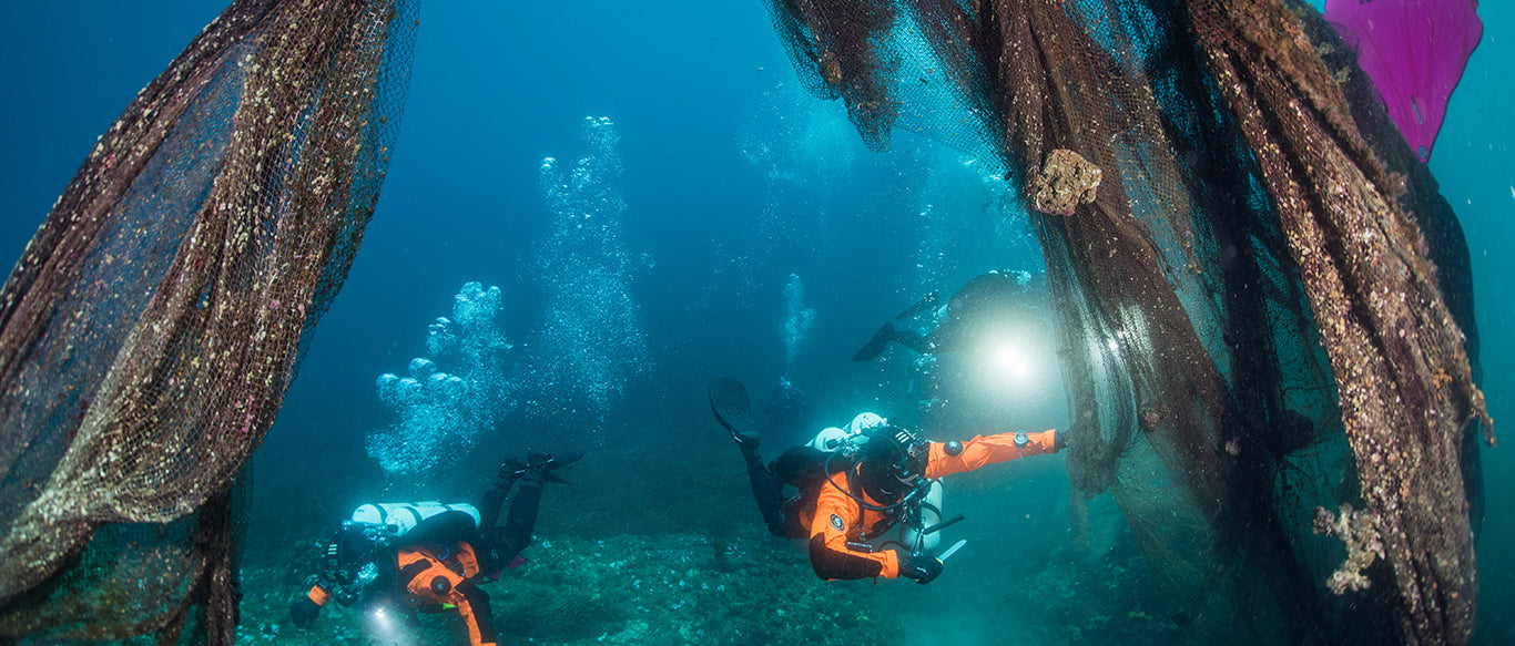 Le combat de l'association Ghostdiving.org contre les filets fantômes